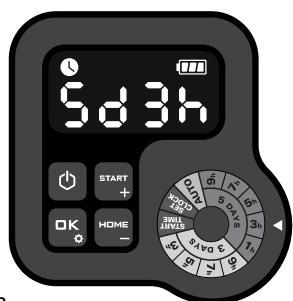 LANDXCAPE LX910 - Optiunea 2. Seta'i manual programul de lucru - 2