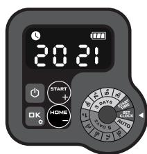 LANDXCAPE LX910 - [2]Nastavenie roku, datumu a chasu - 2