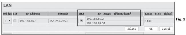 LANDXCAPE LX910 - Uistite sa, ze je povolená funkcia DHCP. (Pozri obr. 2) - 1