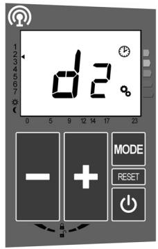ACOVA PERCALE 2 - 4- RÉGLAGE DU JOUR : - 2