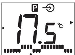 ACOVA PERCALE 2 - EXAMPLE DEPUIS UN MODE PROGRAMMÉ (heure comforts 21^ ): - 1
