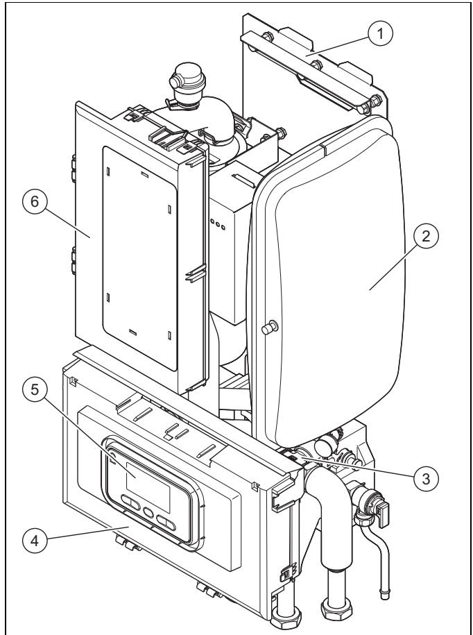 SAUNIER DUVAL HE 9-6 WB - 10031693CS - Structure du produit - 1