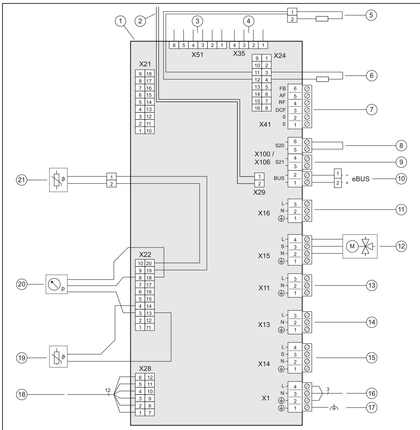 SAUNIER DUVAL HE 9-6 WB - 10031698CS - A Schéma de fonctionnement - 3