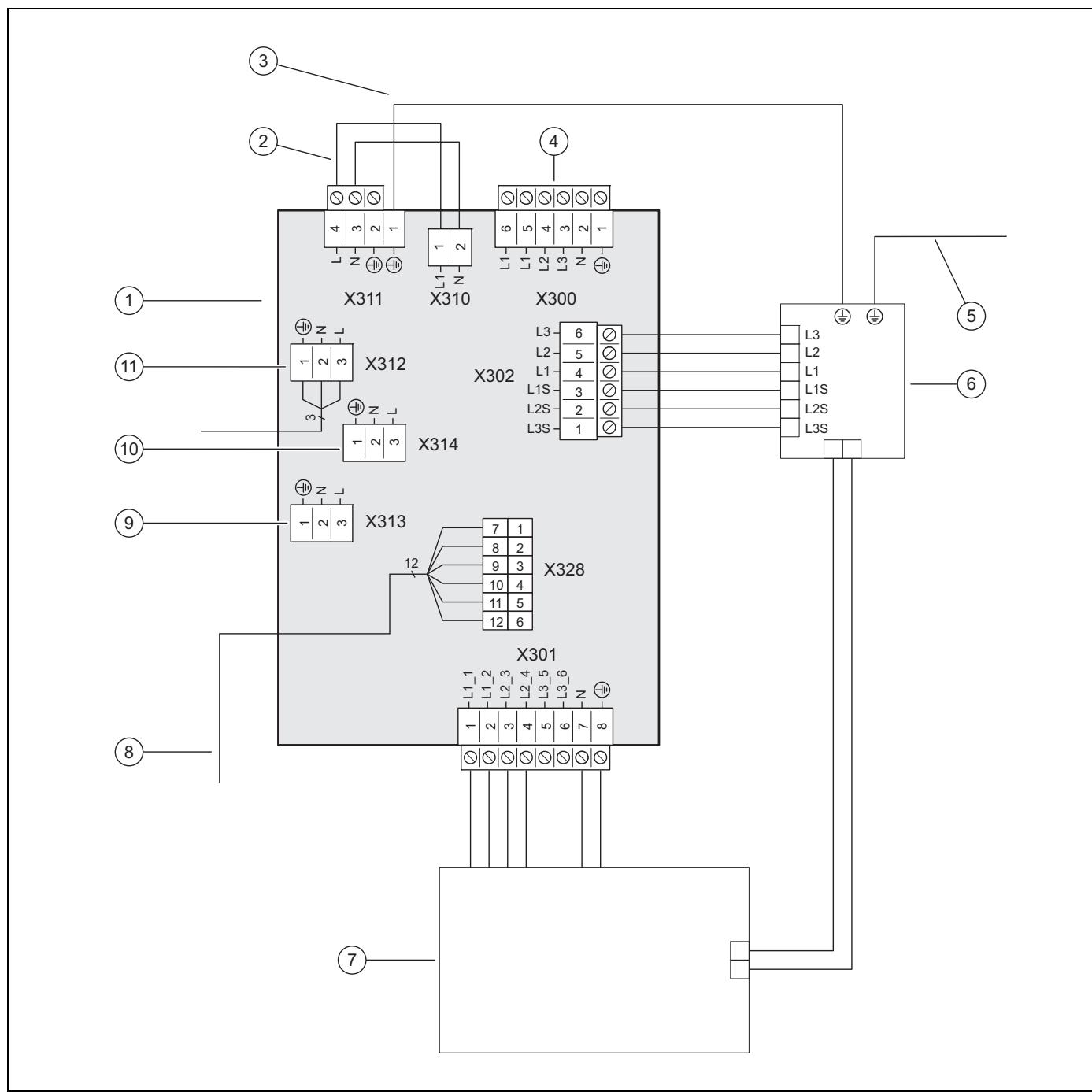 SAUNIER DUVAL HE 9-6 WB - 10031698CS - A Schéma de fonctionnement - 2