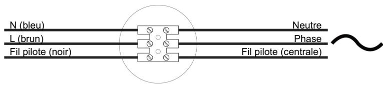 ACOVA ALCANTARA - PRINCIPLE DE RACCORDEMENT AVEC FIL PILOT : - 2