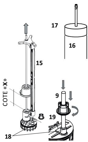 BWT A6X - R22 - Set and connect the brine valve (5) - 1