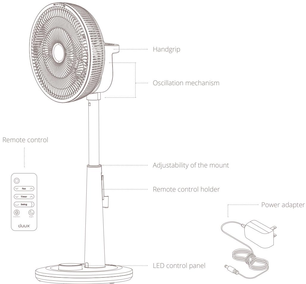 DUUX WHISPER - Product overview - 1