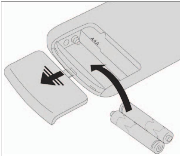 EXTRAFLAME DAHIANA - DAHIANA plus - TEOREMA - Insertion des PILES - 1
