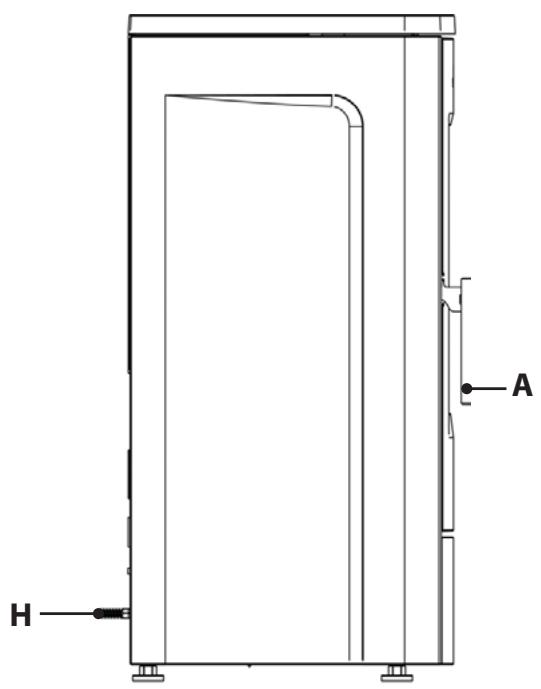 EXTRAFLAME DAHIANA - DAHIANA plus - TEOREMA - Détails dahiana plus - 2