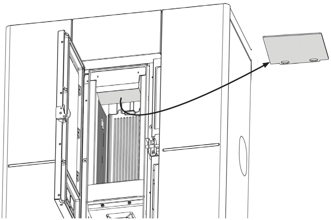 EXTRAFLAME MARILENA PLUS AD - Nettoyage du déflecteur de la chambre de combustion - 1