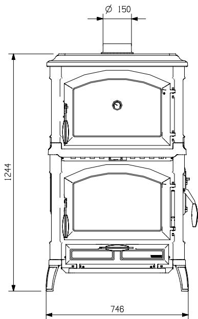 EXTRAFLAME IULIETTA X 4.0 - IETTA EVO 4.0 - IOTTA EVO - IOTTA FORNO EVO - Figura 3 - 21