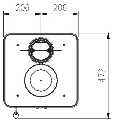 EXTRAFLAME TEA - DIMENSIONI. DIMENSIONS. MASSE. DIMENSIONS. DIMENSIONES. - 4