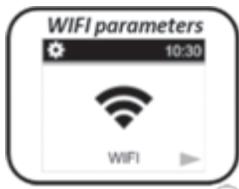 DELTACALOR MONZA WIFI - Paramètres WIFI - 1