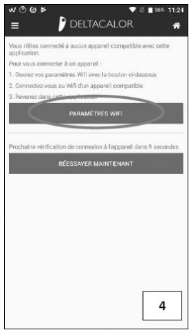 DELTACALOR MONZA WIFI - Description des erreurs - 6