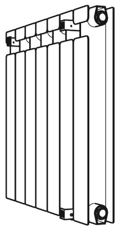 DELTACALOR MONZA WIFI - Le viti e i tasselli non sono forniti - 7
