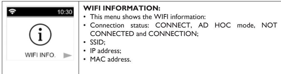 DELTACALOR MONZA WIFI - WIFI settingd - 2
