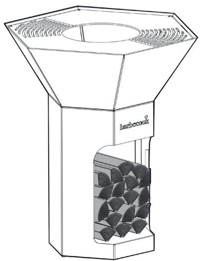 BARBECOOK NESTOR CORTEN - Utilisation exterieure - 4