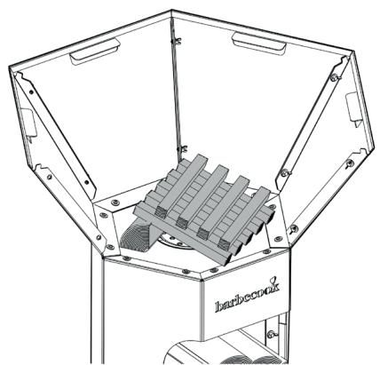 BARBECOOK NESTOR CORTEN - Utilisation exterieure - 2