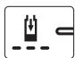 GARDENA EasyCut 110/18V P4A, HighCut 250/18V P4A, HighCut 360/18V P4A - Angivelse på batteriladdaren [bild O3]: - 1