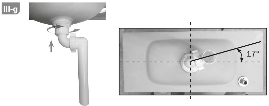 SIAMP TRIO SIAMP - - INSTALLATION DU LAVE MAINS - 7