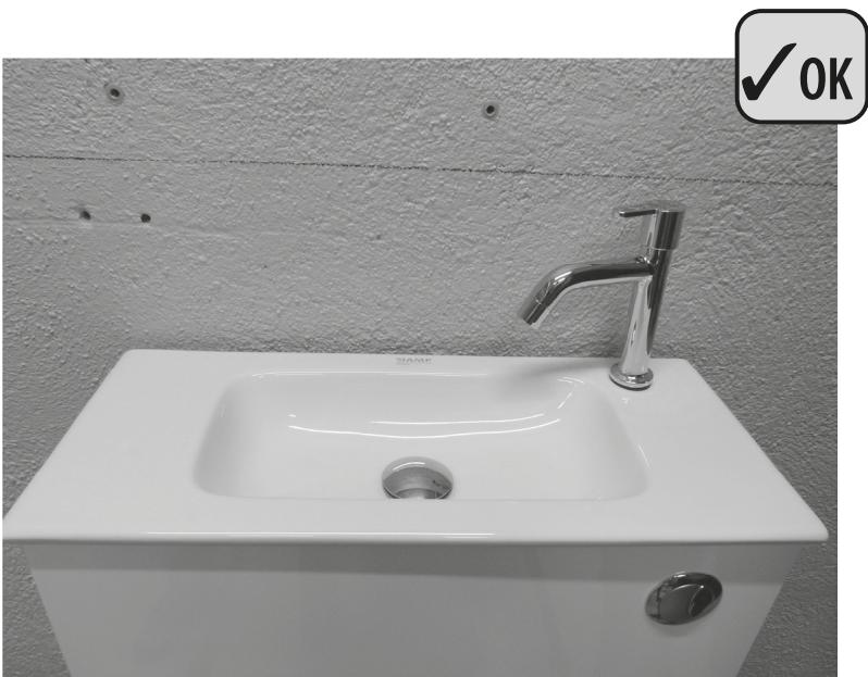 SIAMP TRIO SIAMP - - INSTALLATION DU LAVE MAINS - 2