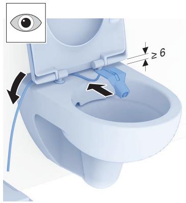 GEBERIT KIT HYGIèNE JAPONAIS LAVANT POUR WC CAMA - Duschduse anbringen - 6
