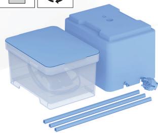 GEBERIT KIT HYGIèNE JAPONAIS LAVANT POUR WC CAMA - AVVERTENZA - 3
