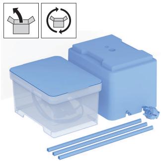 GEBERIT KIT HYGIèNE JAPONAIS LAVANT POUR WC CAMA - WARNING - 2