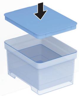 GEBERIT KIT HYGIèNE JAPONAIS LAVANT POUR WC CAMA - Chiudere il serbatoio dell'acqua con il coperchio. - 1