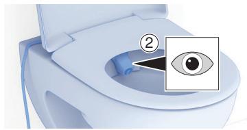 GEBERIT KIT HYGIèNE JAPONAIS LAVANT POUR WC CAMA - Refermez le réservoir d'eau avec le couvercle afin d'eviter la pénetration d'imputétés dans le réservoir d'eau. - 10