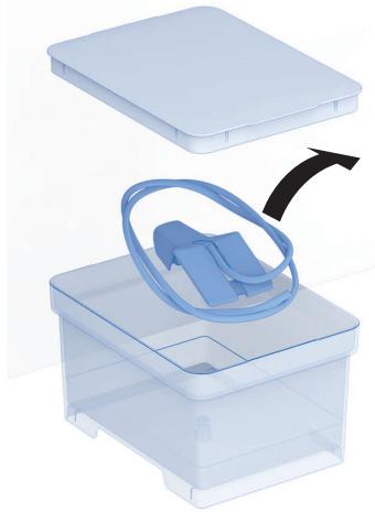 GEBERIT KIT HYGIèNE JAPONAIS LAVANT POUR WC CAMA - Estrarre l'unità di lavaggio dal serba-toio dell'acqua. - 1