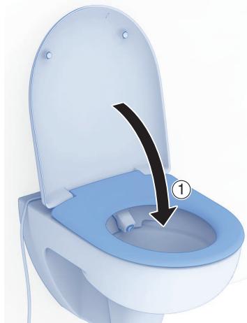 GEBERIT KIT HYGIèNE JAPONAIS LAVANT POUR WC CAMA - WARNING - 16