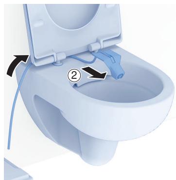 GEBERIT KIT HYGIèNE JAPONAIS LAVANT POUR WC CAMA - Voraussetzung - 2