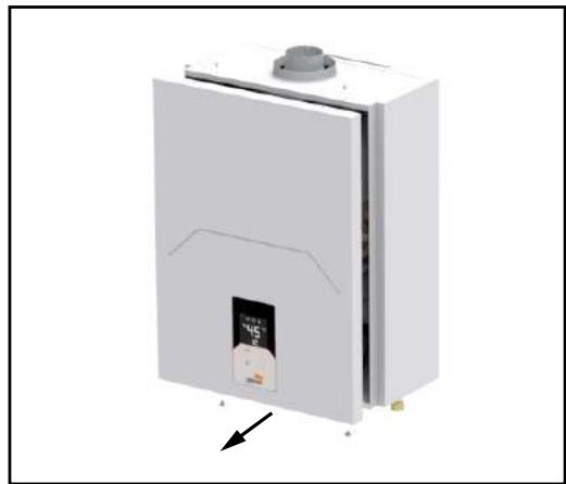 COINTRA CETI - Bajo NOx Baixo NOx Bas NOx Low NOx - Pour ouvrir le couvercle : - 2