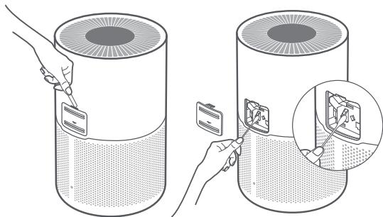 Xiaomi MIAIR4COMPACT - Nettoyage du détecteur de particules - 1