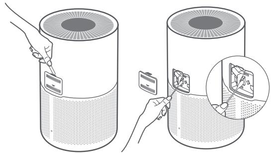 Xiaomi MIAIR4COMPACT - Limpieza del sensor de partículas - 1
