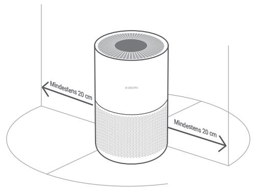 Xiaomi MIAIR4COMPACT - Anschluss an eine Steckdose - 1