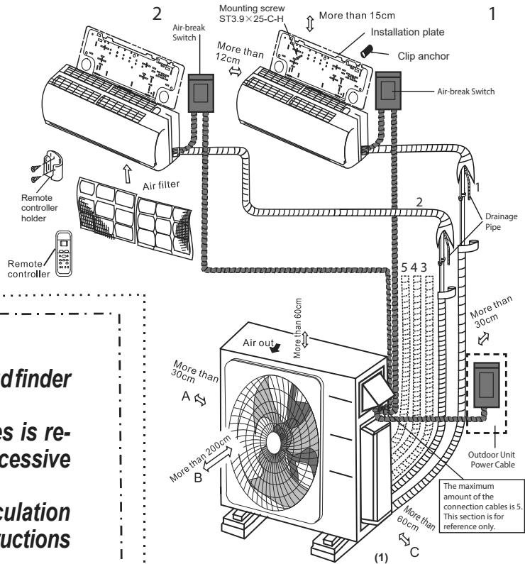 OLIMPIA SPLENDID ARYAL S2 E DUAL - TRIAL - - INSTALLATION DIAGRAM - 2