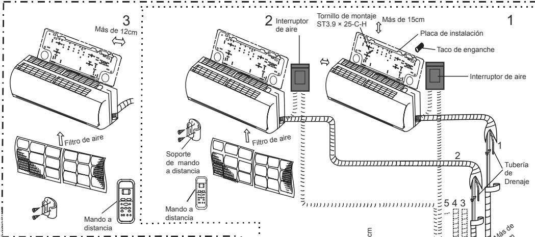 OLIMPIA SPLENDID ARYAL S2 E DUAL - TRIAL - - DIAGRAMA DE INSTALACIÓN - 1