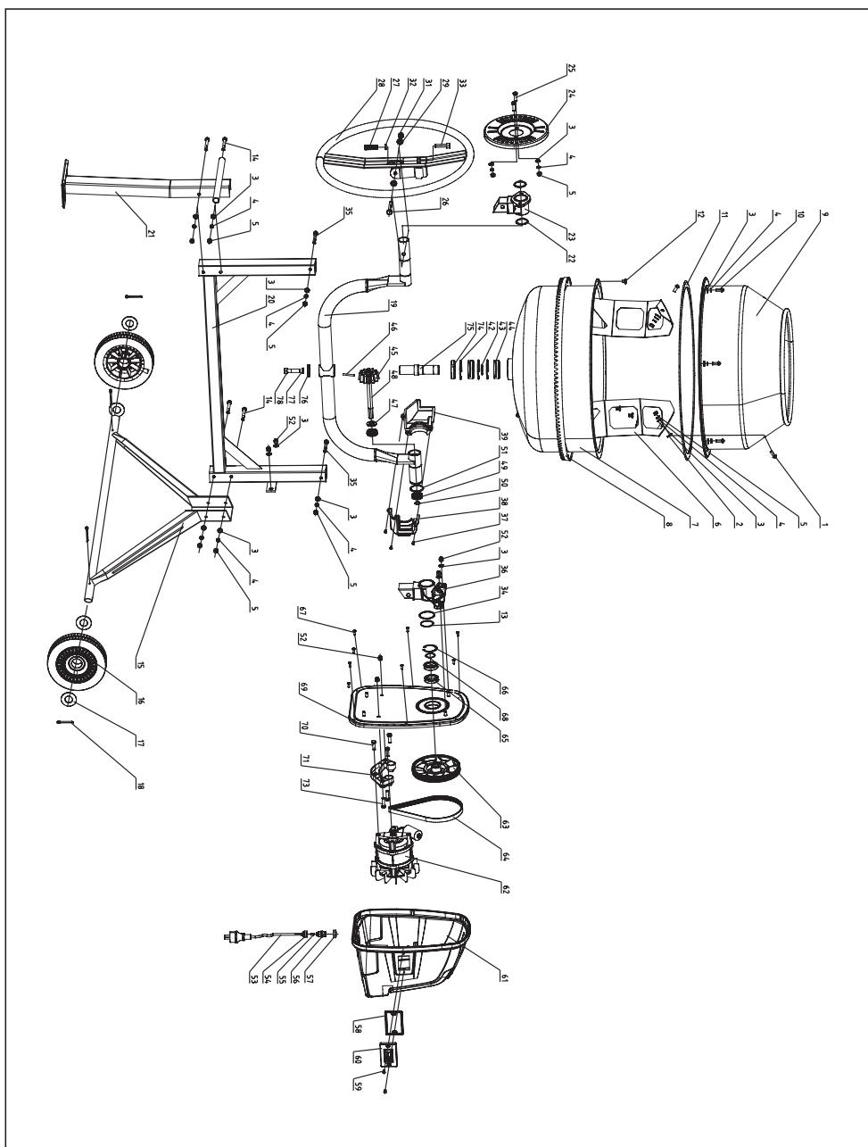 Leroy Merlin 74539 - 5.CZESCI ZAMIENNE I ZESTAWIERIE MATERIAL - 1