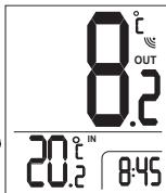 EQUATION TH3 - Zmiana wyświetlania temperatury wewnétrznej/ zewnétrznej - 3