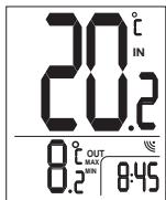 EQUATION TH3 - Zmiana wyświetlania temperatury wewnétrznej/ zewnétrznej - 1