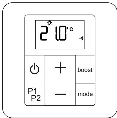 ACOVA Nankin - SETTING A PROGRAMMED BOOST - 5