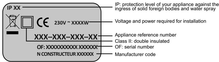 ACOVA Nankin - Connecting the appliance - 1