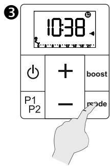 ACOVA Nankin - Time and date setting - 4
