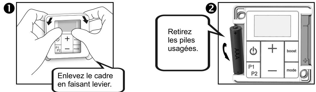 ACOVA Nankin - Remplacement des piles - 2