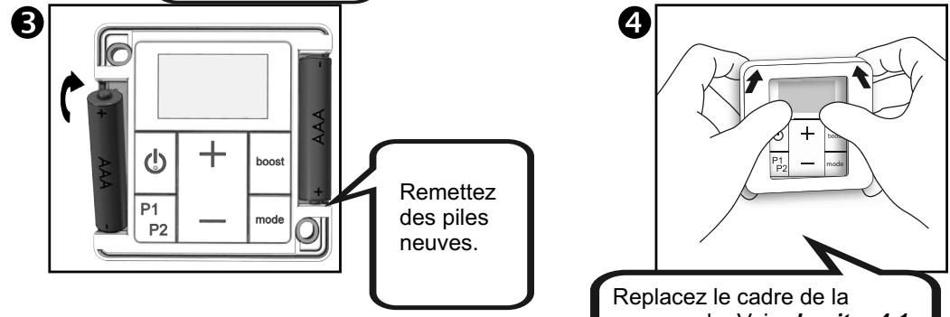 ACOVA Nankin - Remplacement des piles - 3