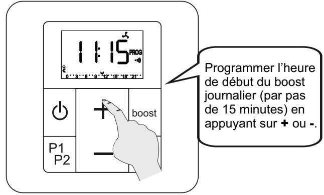 ACOVA Nankin - RéGLAGE D'UN BOOST PROGRAMMÉ - 2