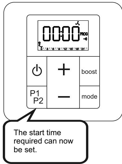 ACOVA Nankin - SETTING A PROGRAMMED BOOST - 2