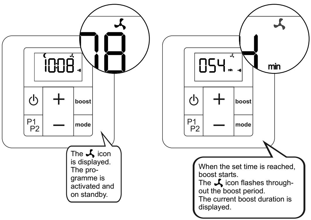 ACOVA Nankin - SETTING A PROGRAMMED BOOST - 7